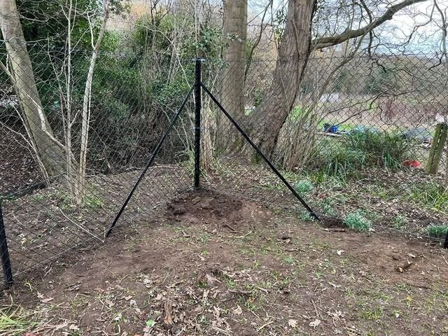 Sturdy chain-link fencing in cumnor